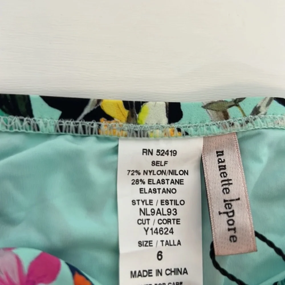 Nanette Lepore Bloomin' Botanical‎ Charmer Bikini Swim Bottoms